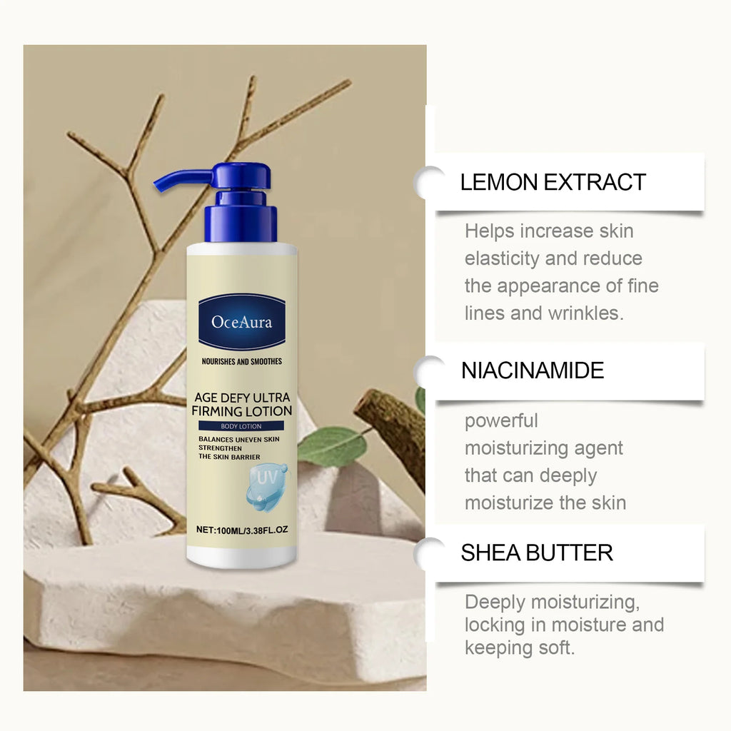 Firming Skin Body Lotion Improve Sagging Skin Increase Elasticity Smooth Drying Roughness Reduce Pigmentation Lightening Cream