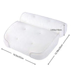 Bath Pillow for Bathtub Support Neck,Head and Back with Non-Slip Suction Cups air mesh Bathtub Pillow