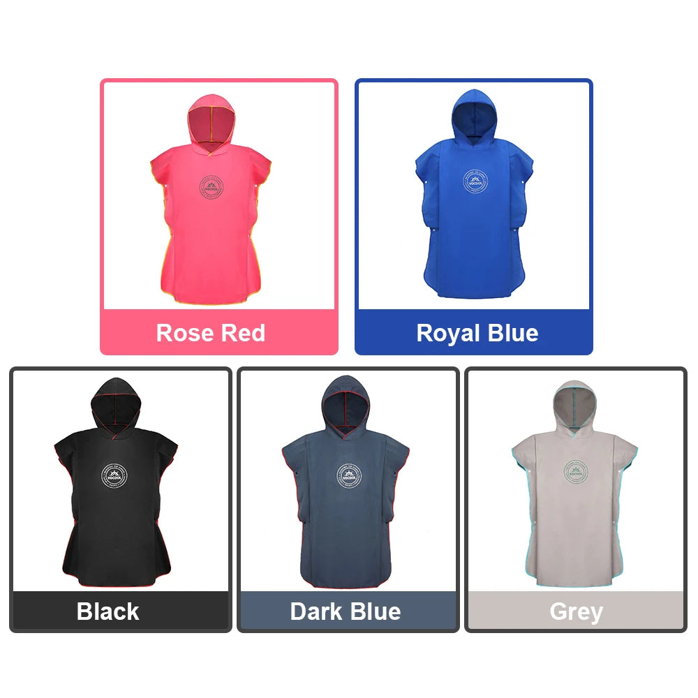 Hooded Bath Towel for Kids Quick Dry Bath Poncho Towel Absorbent Bath Towel Cape for Beach Swimming Pool