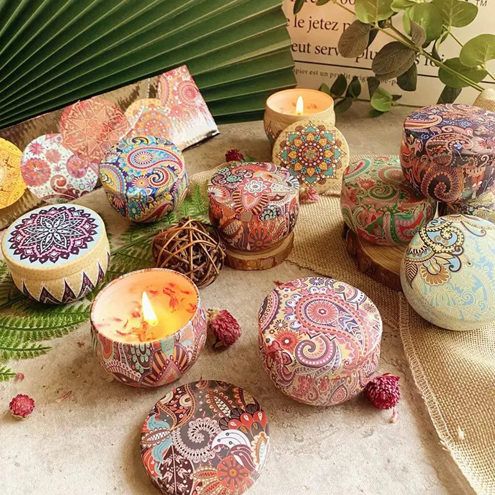 Dried Smokeless Aromatherapy Candles | Used for Bathtubs and Yoga | Gratitude Gifts for Christmas, birthdays, and Mother's Day