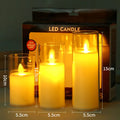 1/3PCS Flameless LED Tealight Candles Battery Operated Flickering Flameless Votive Lights For Wedding Christmas Home Decor