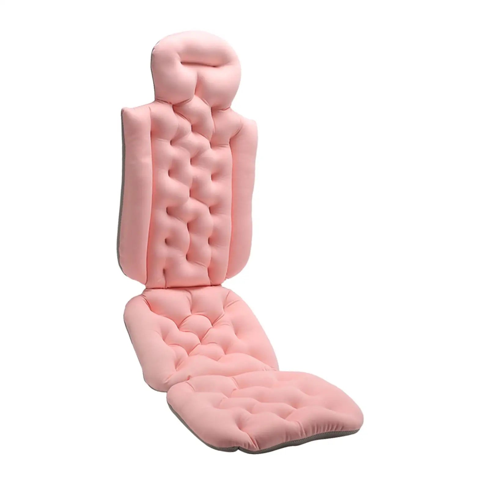 Bath Pillow for Adult Bathroom Accessories Breathable Strong Suction Bath Tub Pillow for Head Neck Shoulder and Back Support