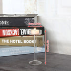 Tall Glass Candle Holder Transparent Candlestick Holder Stand Table Centerpiece For Home Bedroom Wedding Party Romantic Dinner