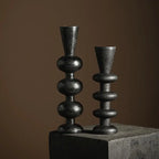 Retro Wooden Candle Holder Elegant Wedding Centerpieces Decoration Table Accessories Candlestick Holder Modern Home Decoration