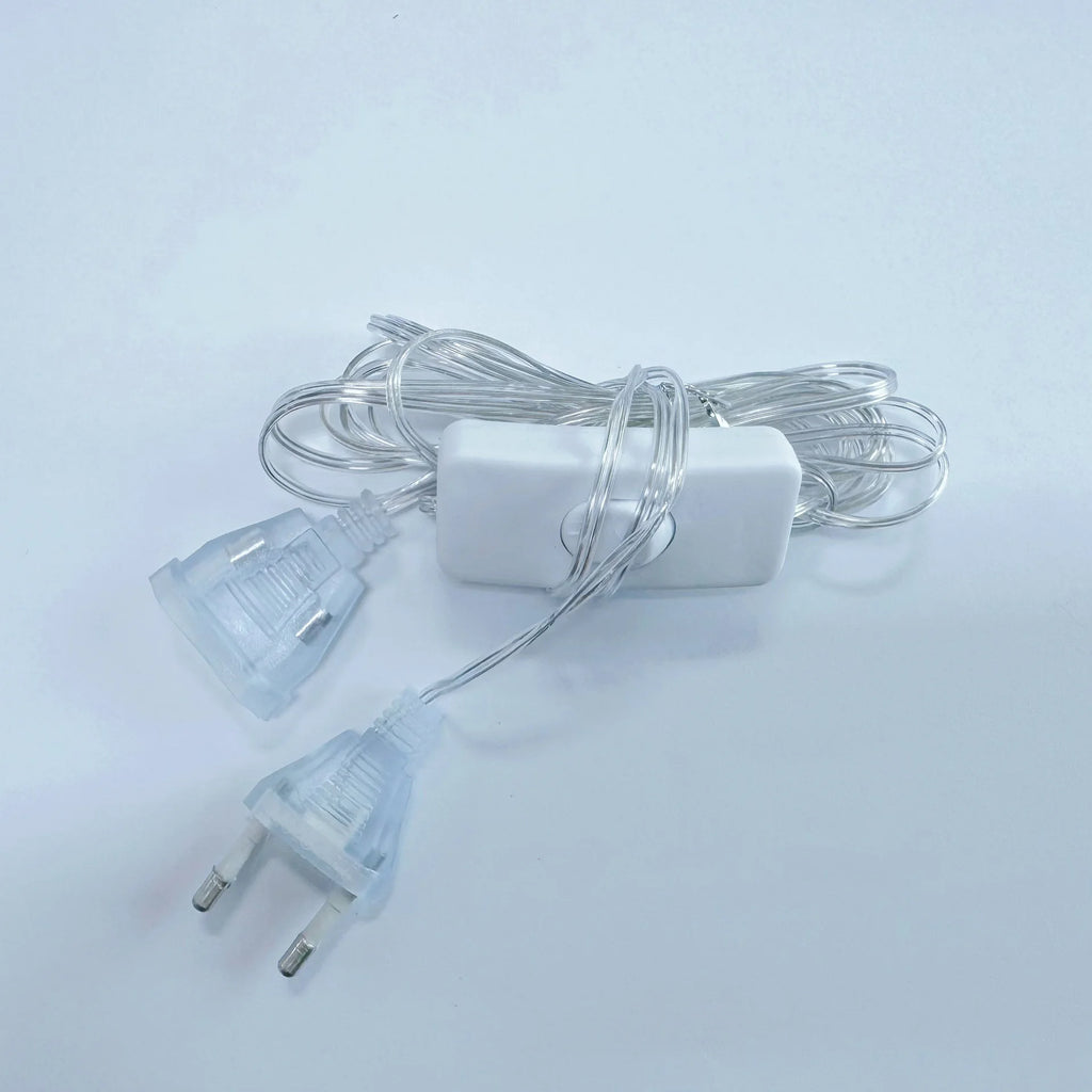 LED Fairy String Lights Outdoor Waterproof Waterfall Street Garland Curtain Lights For Patio Christmas Wedding Party Decoration