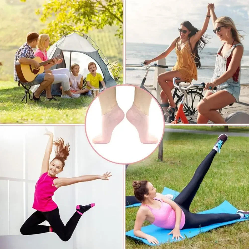 Spa Massage Silicone Moisturizing Foot Socks Remove Dead Skin Anti Cracking Anti-drying Foot Care Socks Pain Relief