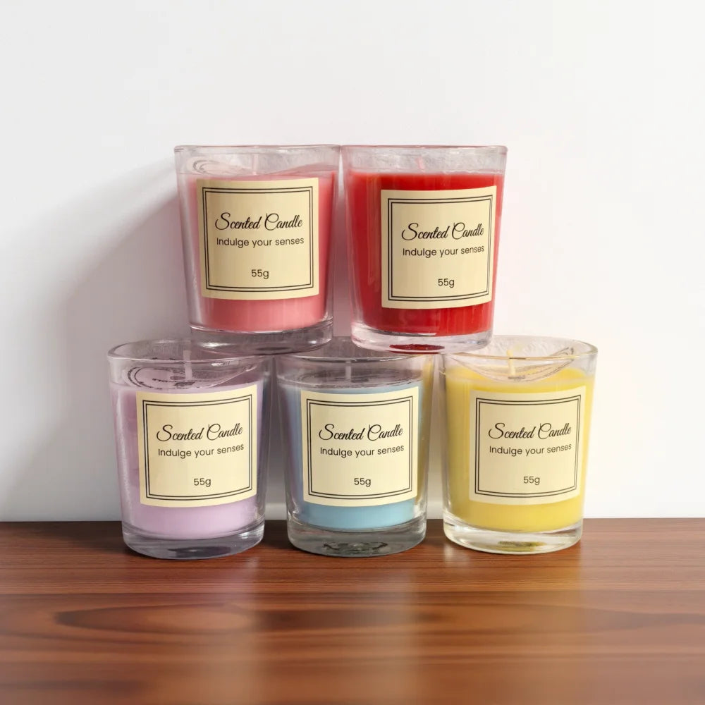 Christmas Gift Aromatherapy Candle Premium Gift Box Glass Handmade Soy Wax Smokeless Creative Aromatherapy Candle Companion Gift