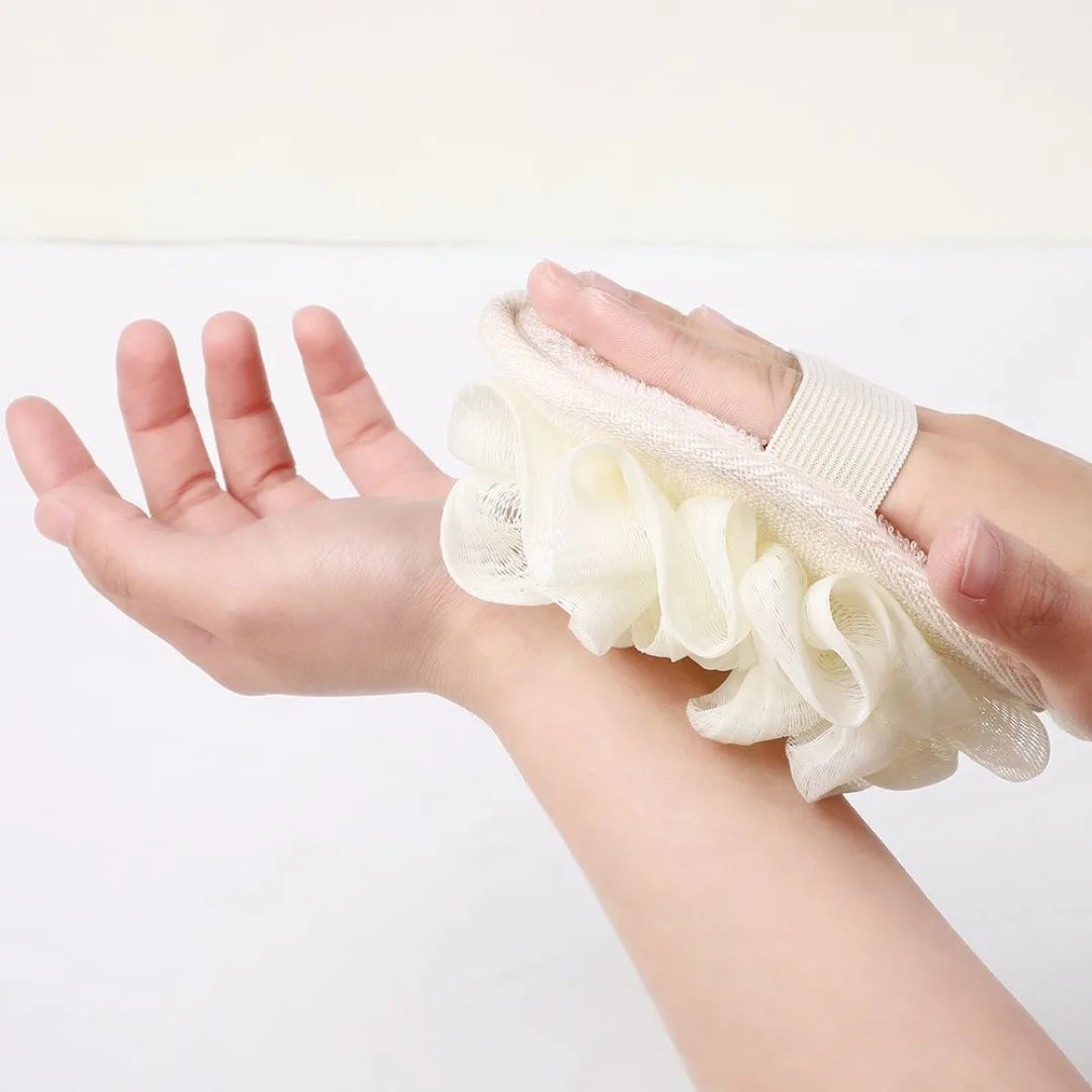 Bath Scrubber for Body Loofah Ball Shower Body Wash Ball Massage Bath Flower Towel for BodyBast Body Scrub For Shower Bath Tppls