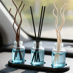 10/200PCS Reed Diffuser Sticks Long Wavy Rattan Reed Fragrance Rods Air Freshener Odor Removal for Home Decor Fragrance Sticks