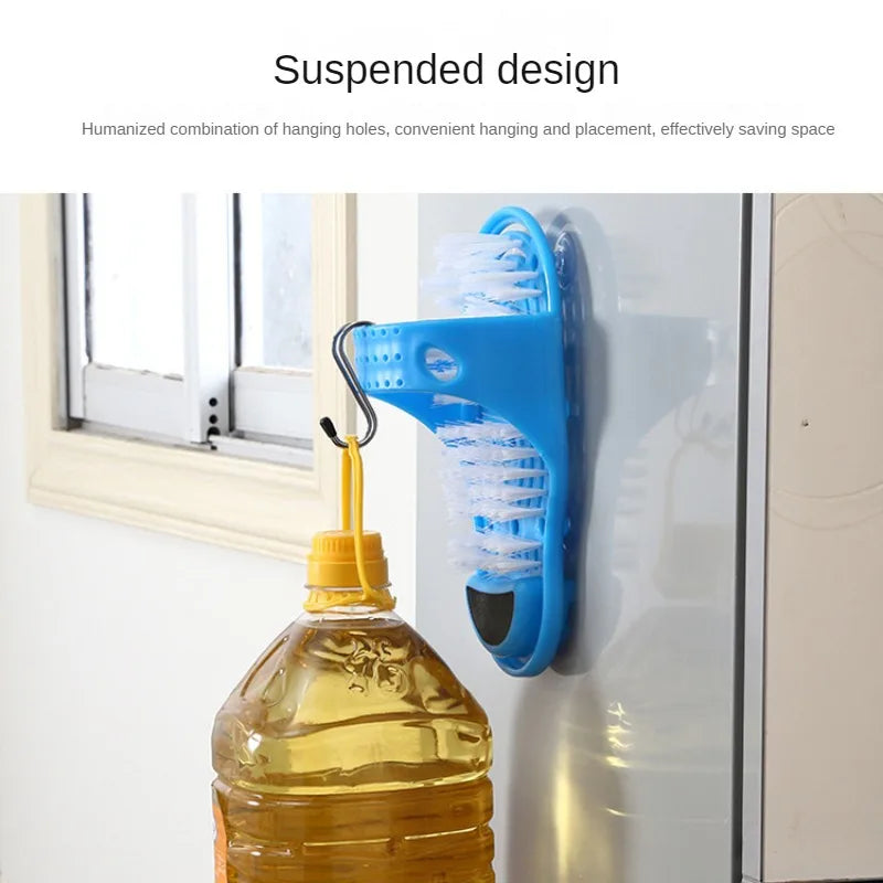 Shower Foot Scrubber Simple Feet Cleaner Exfoliating Easy Feet Cleaning Brush Feet Washer Foot Shower  Massager Slippers Unisex