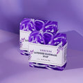 2pcs*100g Lavender Handmade Soap Essential Oil Handmade Soap Deep Cleaning, Body and Face Cleansing Soap, Rich Foam, Suitable for Men and Women