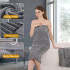 4 Pack Oversized Bath Towels Set, 35"x70" Extra Large Towel Microfiber Absorbent XL Bath Sheet Super Soft Bathroom Towels Set Quick  Plus Size Shower Towels for Family Hotel