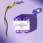 2pcs*100g Lavender Handmade Soap Essential Oil Handmade Soap Deep Cleaning, Body and Face Cleansing Soap, Rich Foam, Suitable for Men and Women