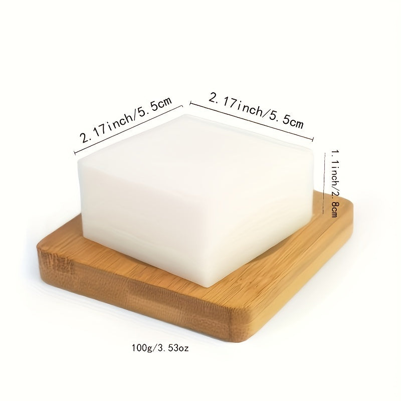 4pcs*100g Protein Milk Handmade Soap, Moisturizing and Brightening Light Beige, Deep Cleanse, Rich and Dense Foam, Brightens Light Beige, Smooths Light Beige, Suitable for Washing Face and Bathing, Men and Women