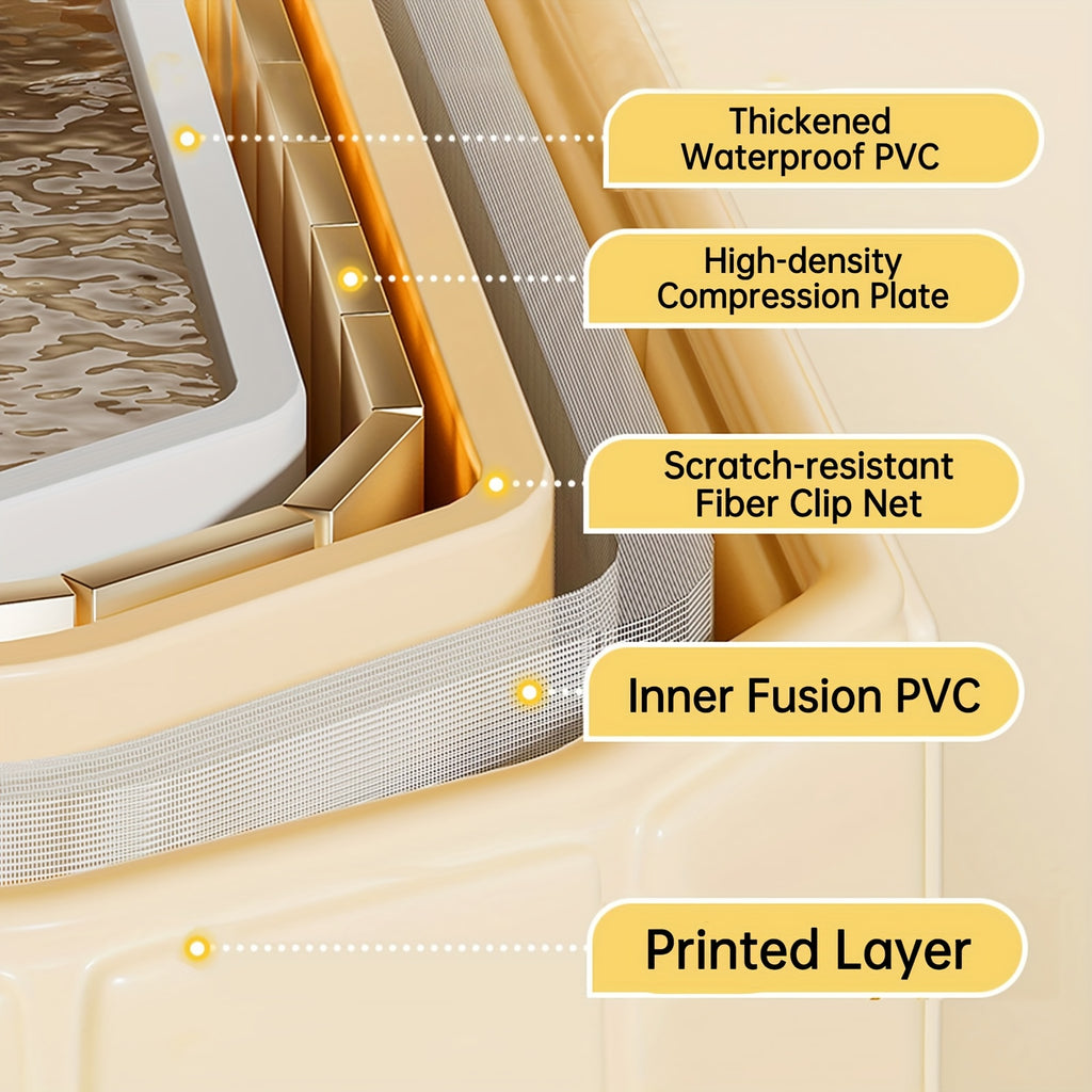 [Portable Folding SPA Tub] 48inch Folding Portable Bathtub for Adults, Large Collapsible Bath Tub, Ideal for Small Spaces, Portable Folding SPA Tub for Bathroom Or Shower Stall, Easy Setup & Storage