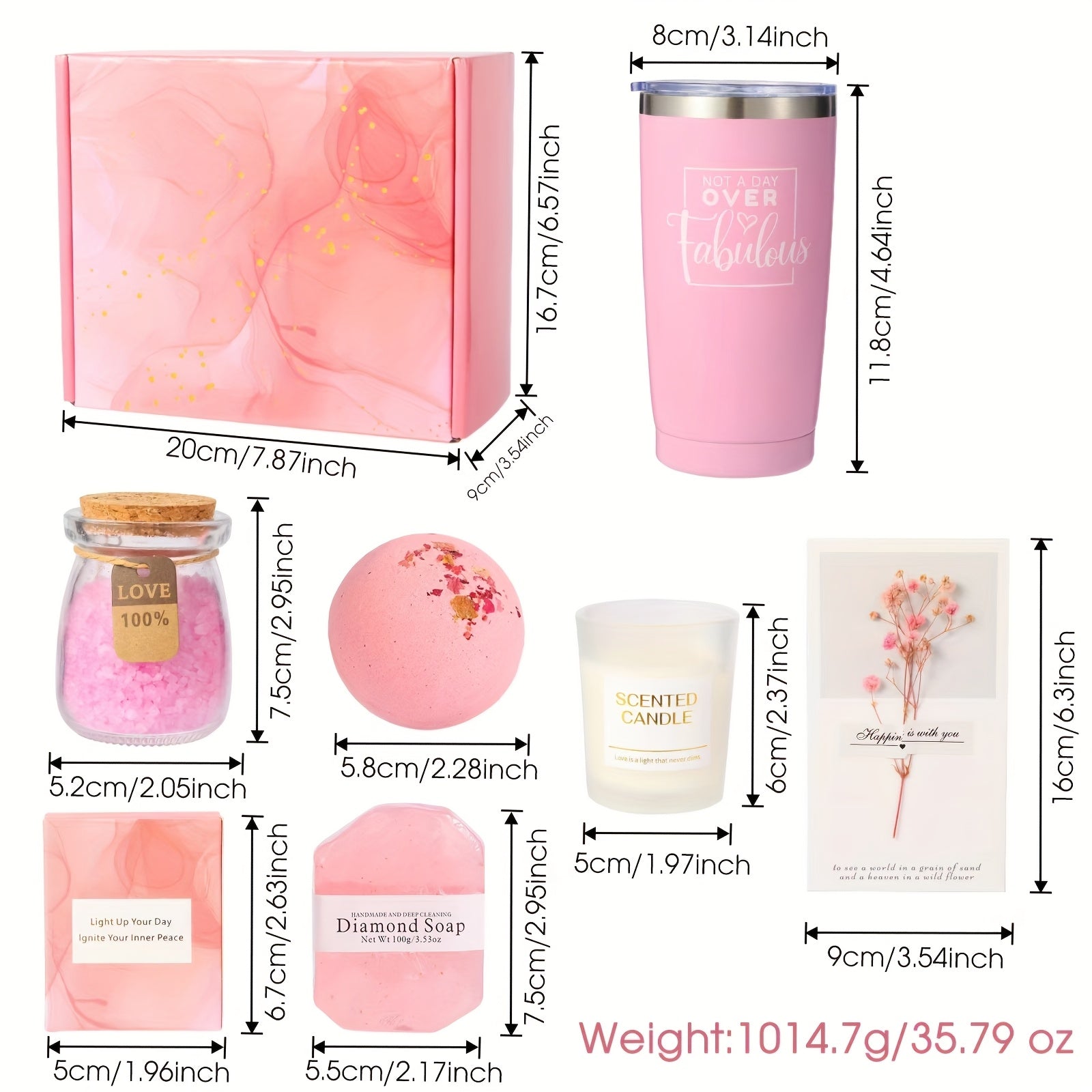 Womens Gifts For Valentine'S Day: Gifts For Women, Girlfriend, Her, Happy Birthday Gifts For Women, Spa Gift Baskets For Women Mom Wife Sister, Gift Set For Women, Spa Gift Basket Set, Happy Birthday Gift Ideas, Or Any Specia