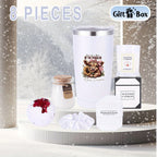 8pcs Highland Cow Women'S Spa Gift Basket, Basket Set Stuff Womens Gifts-Multi-Item Party Favor Packs Including Cup, Bath Bombs, Candles, Soap, Gift Box, Bath Salts And Thank You Cards, Gift For Women, Mom, Wife, Girlfriend,