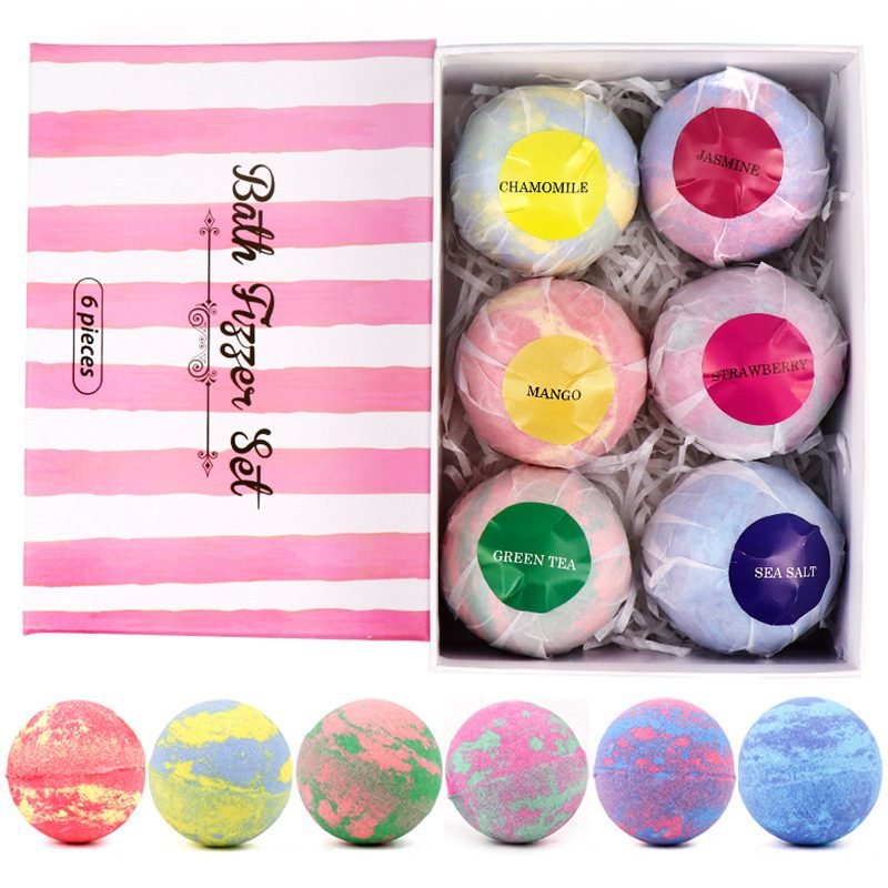 Organic Bath Bomb Set 6 Pack - Image 5