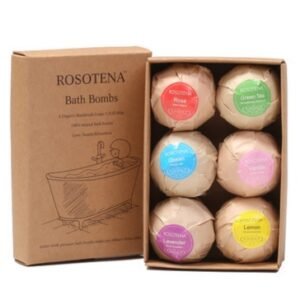 Organic Bath Bomb Set 6 Pack