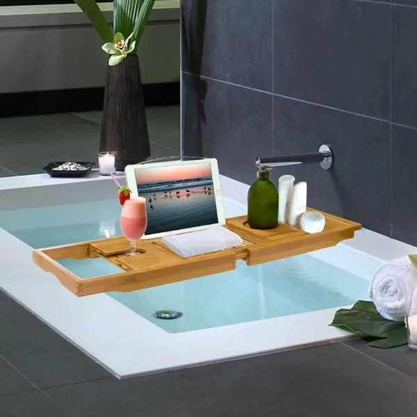 Spa Bathtub Caddy Tray